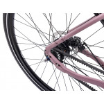 Mestský bicykel ROMET MISTRAL 2 D 2024 M tmavo ružová